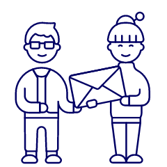 Give Envelope 1 Illustration from UX Line Set