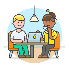 Workspace Outdoor 4 Illustration from UX Colors Set