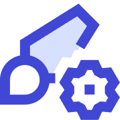 Brush Setting Gear Icon from Sharp Duo Set