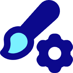 Brush Setting Gear Icon from Core Pop Set