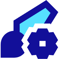 Brush Setting Gear Icon from Sharp Pop Set