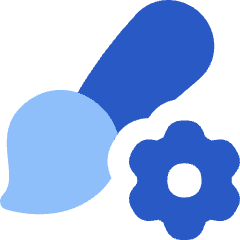 Brush Setting Gear Icon from Flex Flat Set