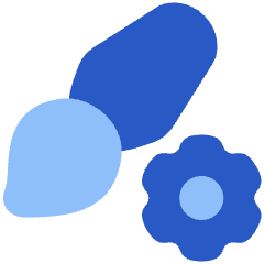 Brush Setting Gear Icon from Plump Flat Set