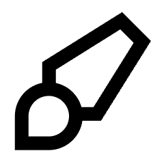 Brush Solo Icon from Sharp Line Set
