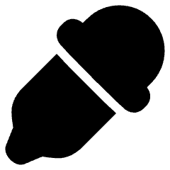 Color Picker Icon from Plump Solid Set