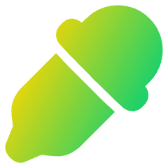 Color Picker Icon from Plump Gradient Set