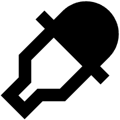 Color Picker Icon from Sharp Remix Set