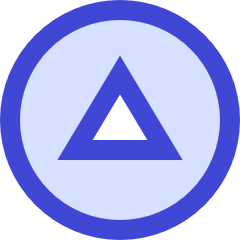 Color Triangle Icon from Sharp Duo Set