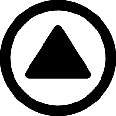 Color Triangle Icon from Core Remix Set
