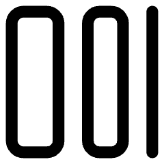 Gradient Color Icon from Core Line Set