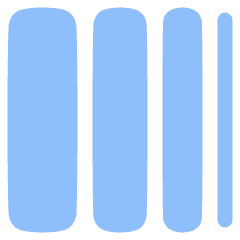 Gradient Color Icon from Plump Flat Set