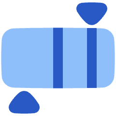 Gradient Gramp Icon from Plump Flat Set