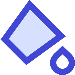 Paint Bucket Icon from Sharp Duo Set