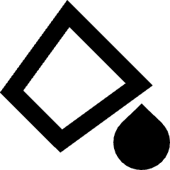 Paint Bucket Icon from Sharp Remix Set