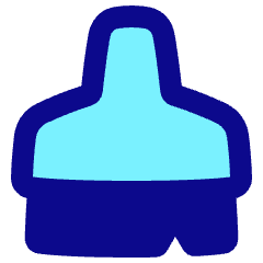 Paintbrush 1 Icon from Plump Pop Set