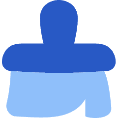 Paintbrush 1 Icon from Flex Flat Set