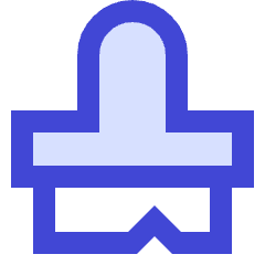 Paintbrush 1 Icon from Sharp Duo Set