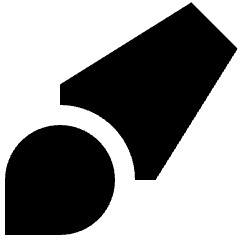 Paintbrush 2 Icon from Sharp Solid Set