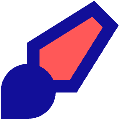 Paintbrush 2 Icon from Sharp Pop Set