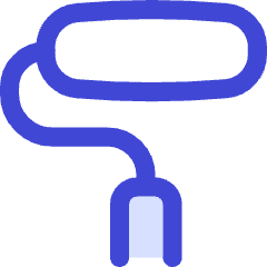 Roller Paintbrush Icon from Flex Duo Set