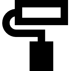 Roller Paintbrush Icon from Sharp Remix Set