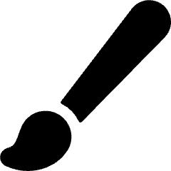 Color Brush 2 Icon from Ultimate Bold Set