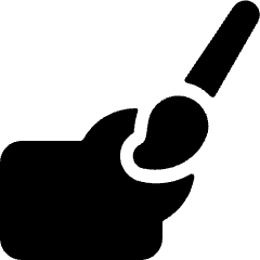 Color Brush Paint 1 Alternate Icon from Ultimate Bold Set