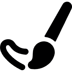 Color Brush Paint Icon from Ultimate Bold Set