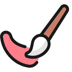 Color Brush Paint Icon from Ultimate Colors Set