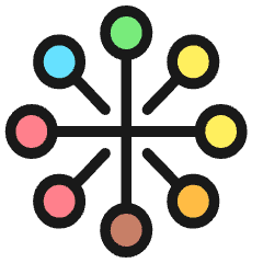 Color Palette 1 Icon from Ultimate Colors Set
