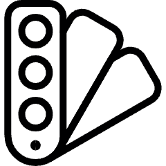 Color Palette Sample 1 Icon from Ultimate Light Set