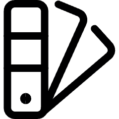 Color Palette Sample Icon from Ultimate Regular Set