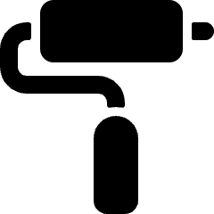 Color Rolling Brush Icon from Ultimate Bold Set