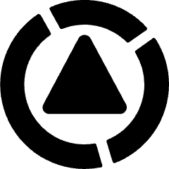 Color Triangle Icon from Ultimate Bold Set