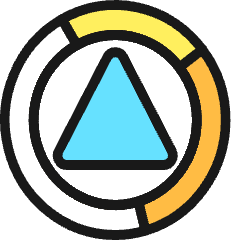 Color Triangle Icon from Ultimate Colors Set