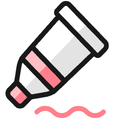 Color Tube Icon from Ultimate Colors Set