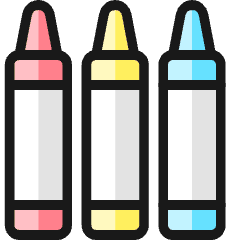 Color Tubes Icon from Ultimate Colors Set