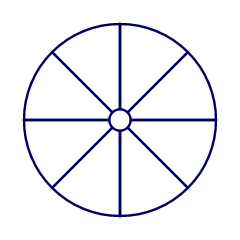 Color Wheel 3 Illustration from UX Line Set