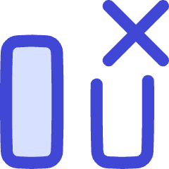Delete Column Icon from Flex Duo Set