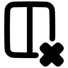 Delete Column Icon from Plump Remix Set