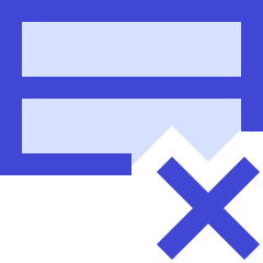 Delete Row Icon from Sharp Duo Set