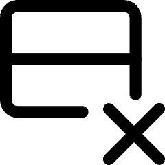 Delete Row Icon from Core Line Set