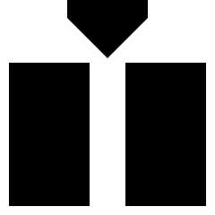 Insert Column Icon from Sharp Solid Set