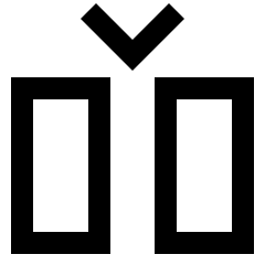 Insert Column Icon from Sharp Line Set