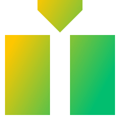 Insert Column Icon from Sharp Gradient Set