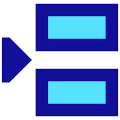 Insert Row Icon from Sharp Pop Set