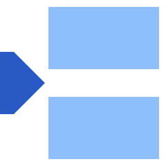 Insert Row Icon from Sharp Flat Set
