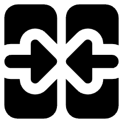 Table Cell Merge Icon from Core Solid Set