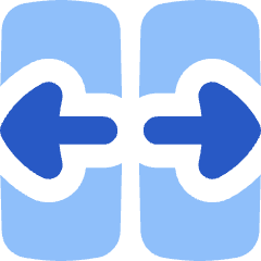 Table Cell Split Icon from Flex Flat Set