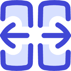 Table Cell Split Icon from Flex Duo Set